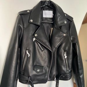 BRAND NEW Rebecca Minkoff Leather Moto Jacket